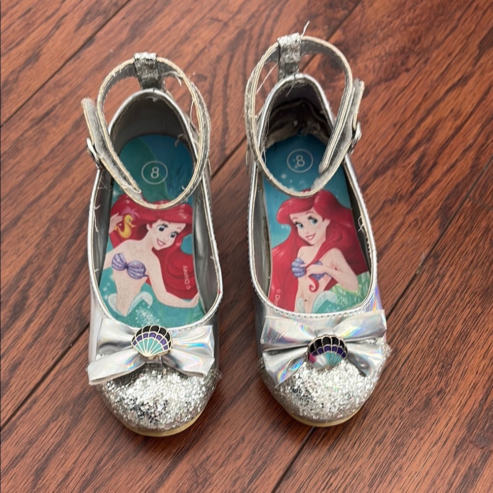 Disney Silver Glitter Kids Shoes